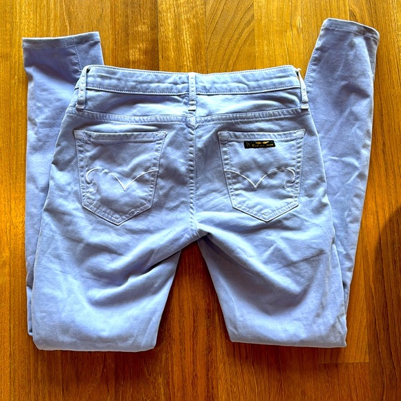 Robin’s Jean LOW RISE WOMENS SKINNY JEANS IN PASTEL PURPLE - Picture 8 of 12